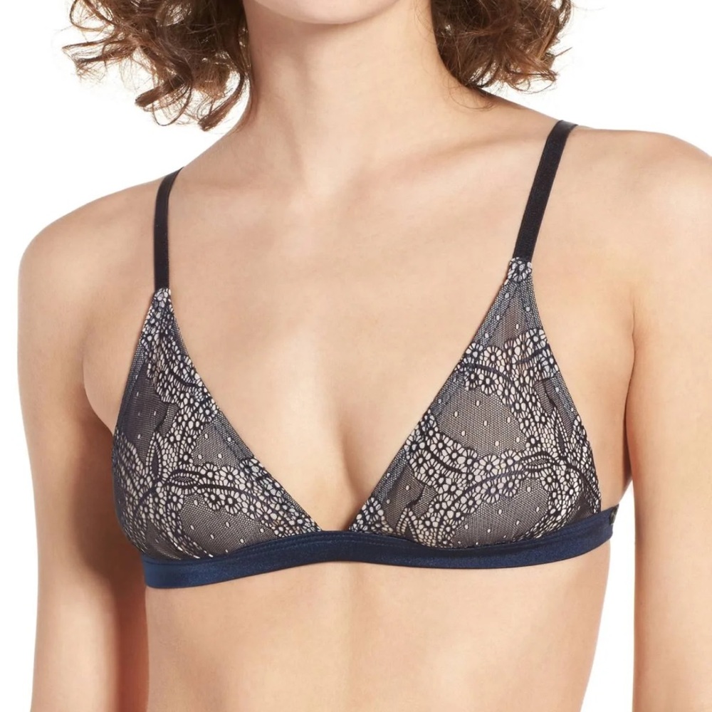 NWOT One Teaspoon Le Bomb Lace Bodice - Navy - Medium